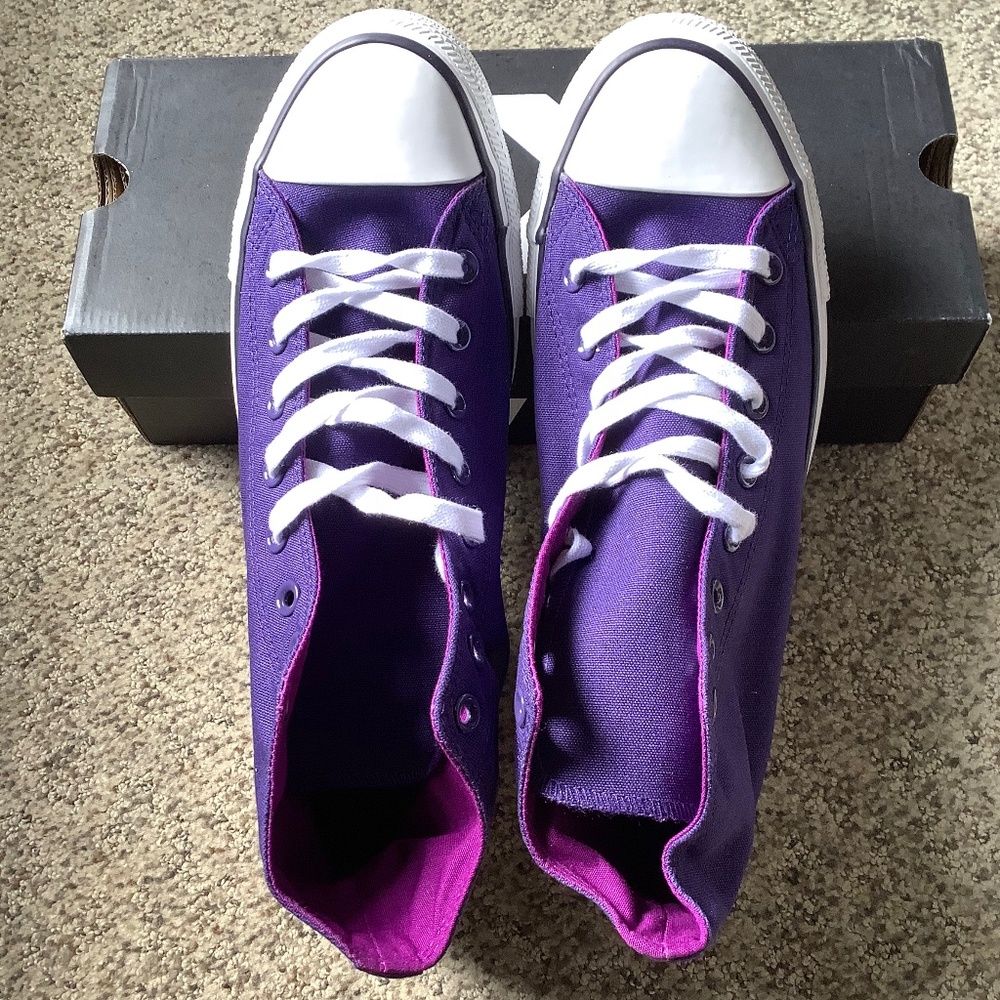 Converse Chuck Taylor All Star Seasonal Color Unisex M10.5/W12.5 New Orchid New